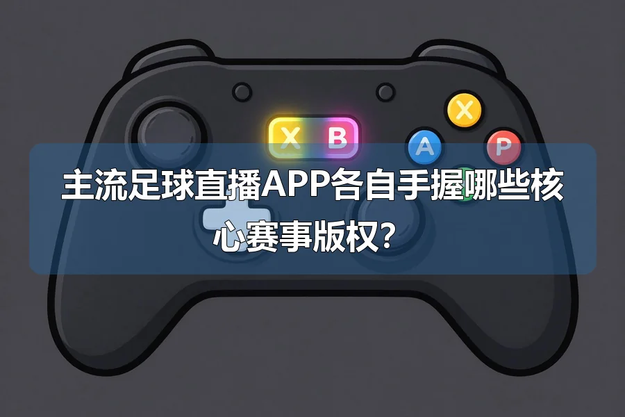 主流足球直播APP各自手握哪些核心赛事版权？