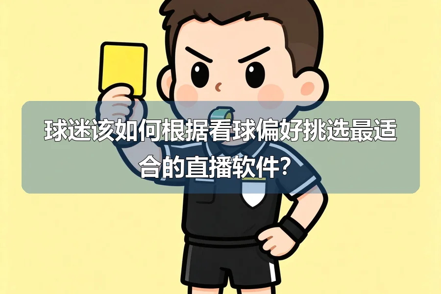 球迷该如何根据看球偏好挑选最适合的直播软件？